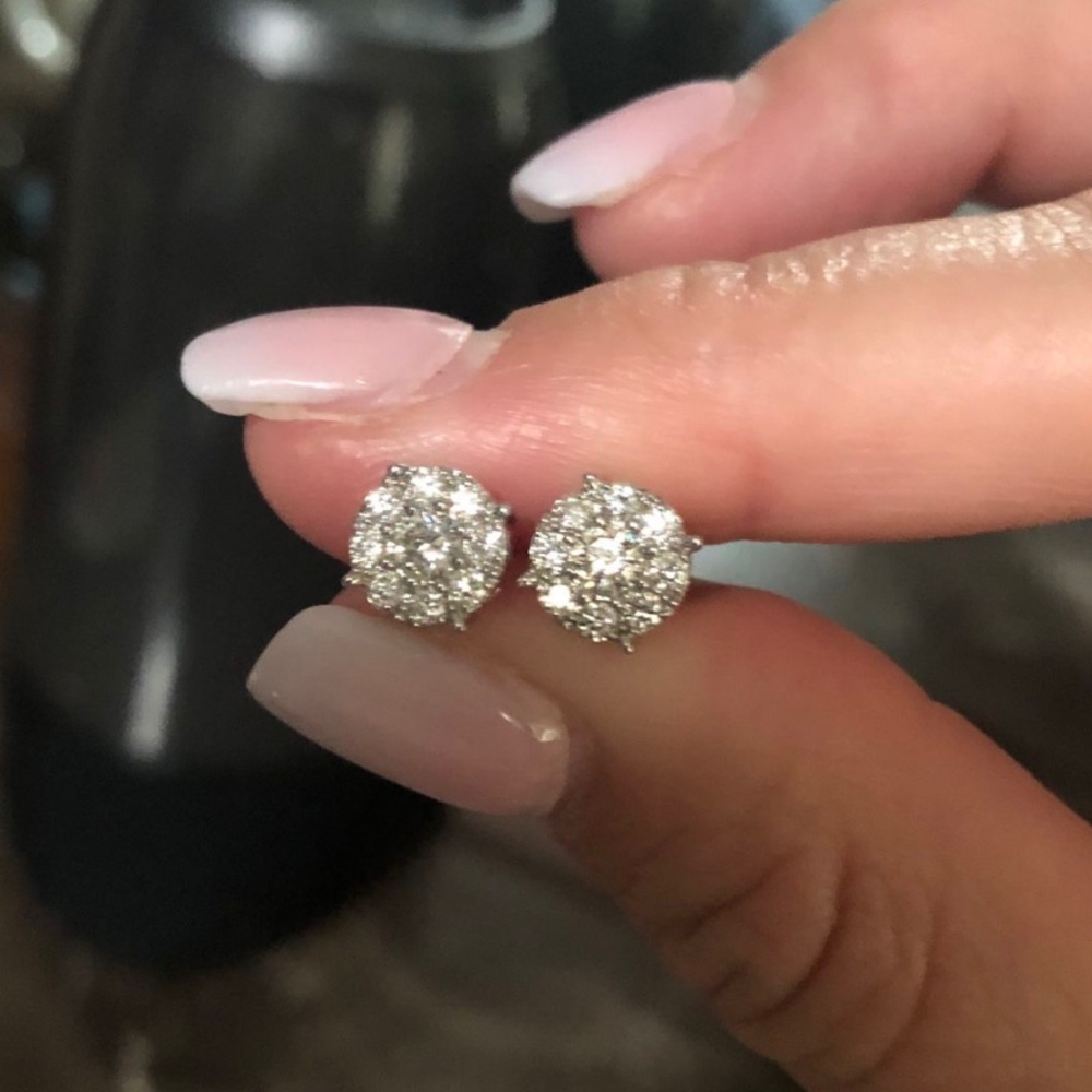 Diamond earrings